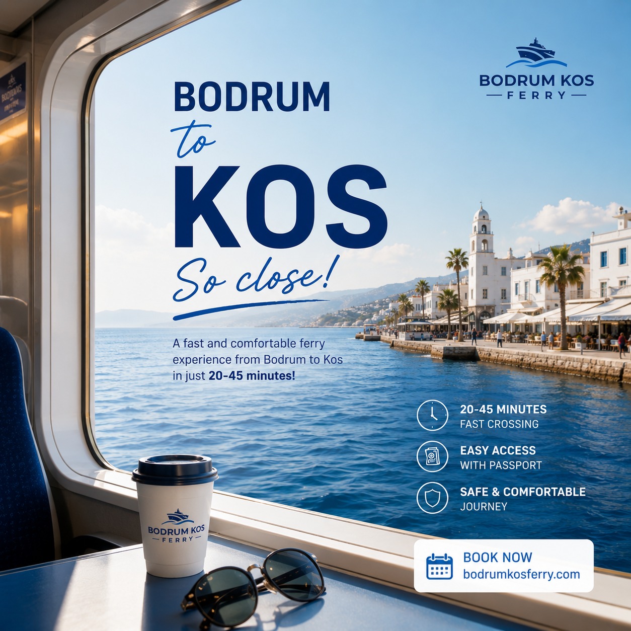 Ferry Services Between Didim, Bodrum, and the Greek Islands